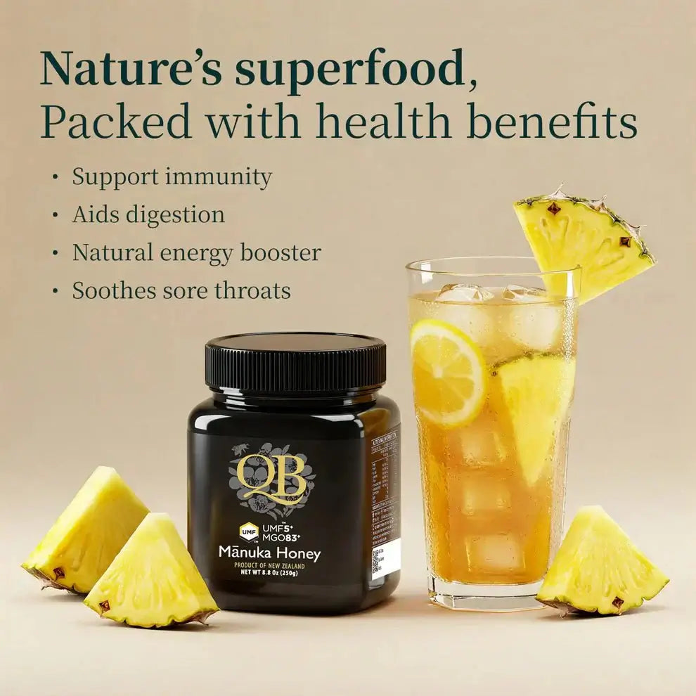 Remplacer le sucre avec le Miel de Manuka 