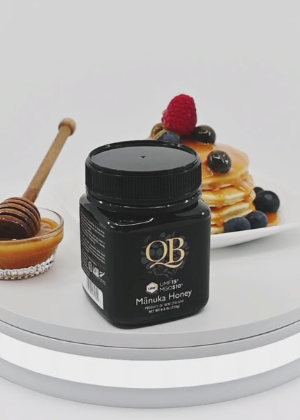 Miel de Manuka UMF 15 avec pancakes - Usage culinaire